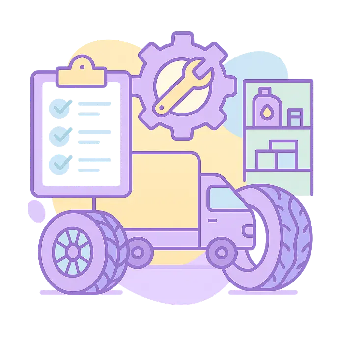 Organización del taller y planificación de trabajos con gestión digital de flotas.