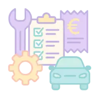 Control técnico y revisiones de vehículos con gestión documental del taller.