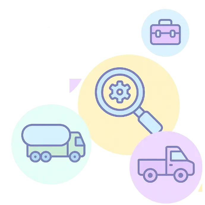 Optimización de flotas con gestión centralizada de vehículos y datos en tiempo real.
