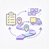 Planificación flexible y escalable de rutas de distribución adaptada a cambios operativos en tiempo real.