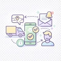 Gestión de notificaciones, confirmaciones y estados de entrega para mejorar la experiencia del cliente final.