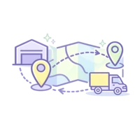 Planificación de retiros y entregas con asignación automática de rutas y transportistas