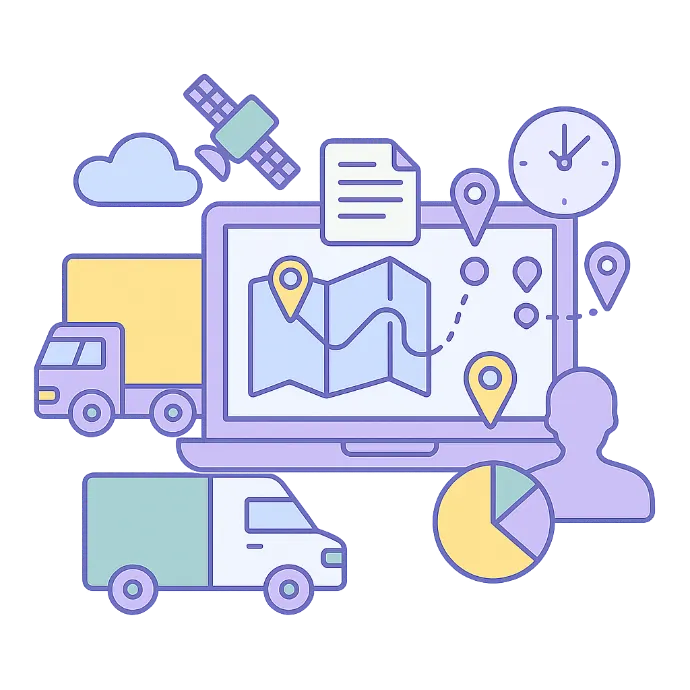 Plataforma TMS con visibilidad en tiempo real del transporte y seguimiento completo de envíos