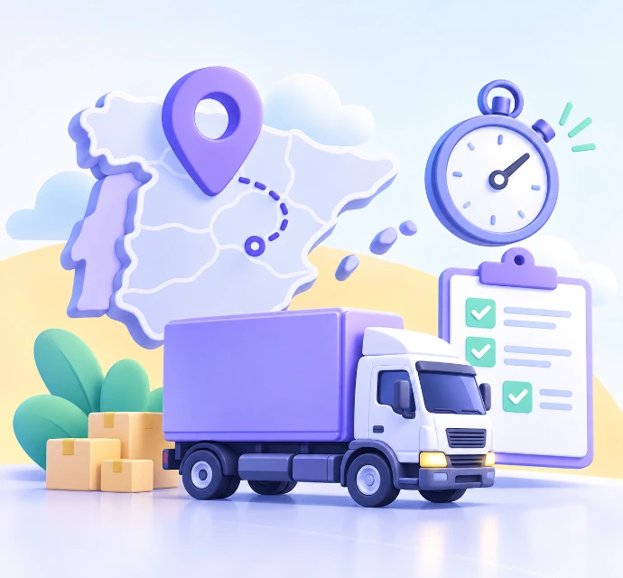 Optimiza tu transporte terrestre con un software TMS logística que permite la planificación rutas transporte, el seguimiento envíos y la optimización flotas en tiempo real.